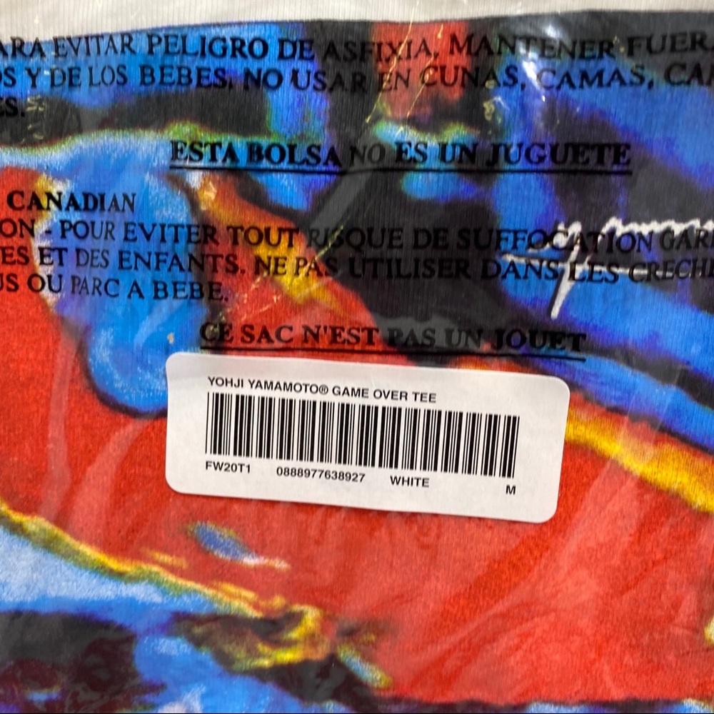 Supreme®/Yohji Yamamoto® Game Over Shirt Size M - Picture 7 of 9